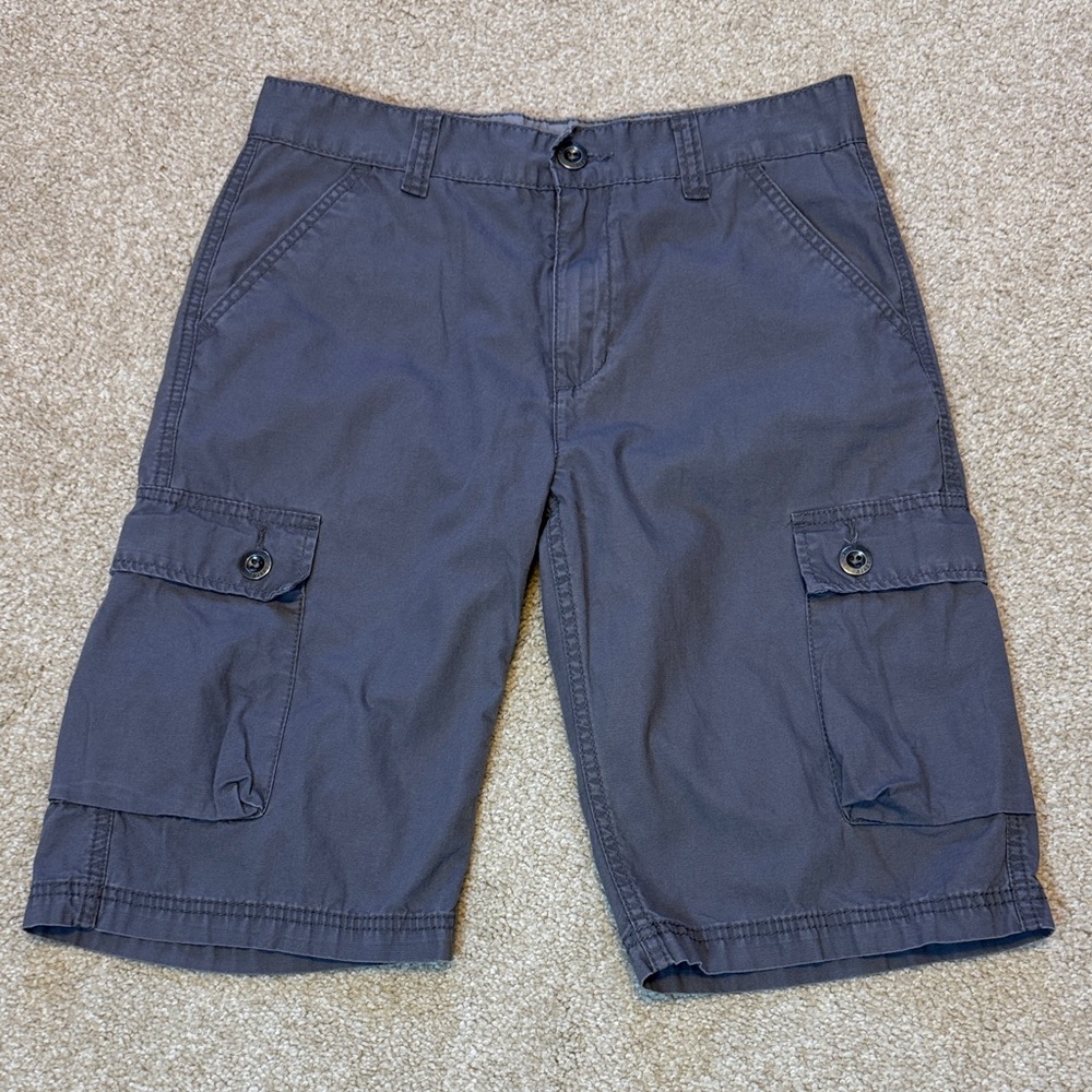Levi's Young Men's Cargo Shorts - Charcoal Gray